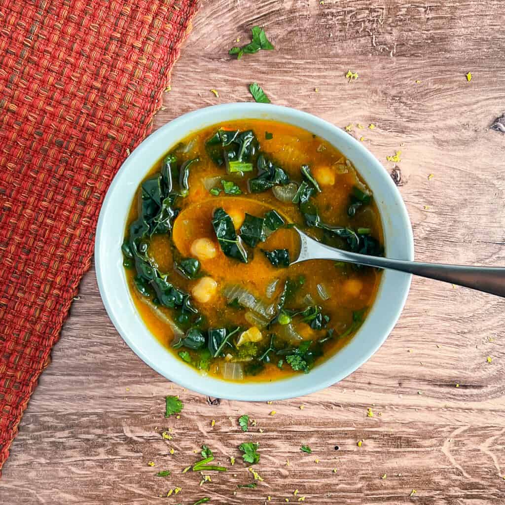 North African Chickpea Soup [VEGAN] - Daniel's Plate