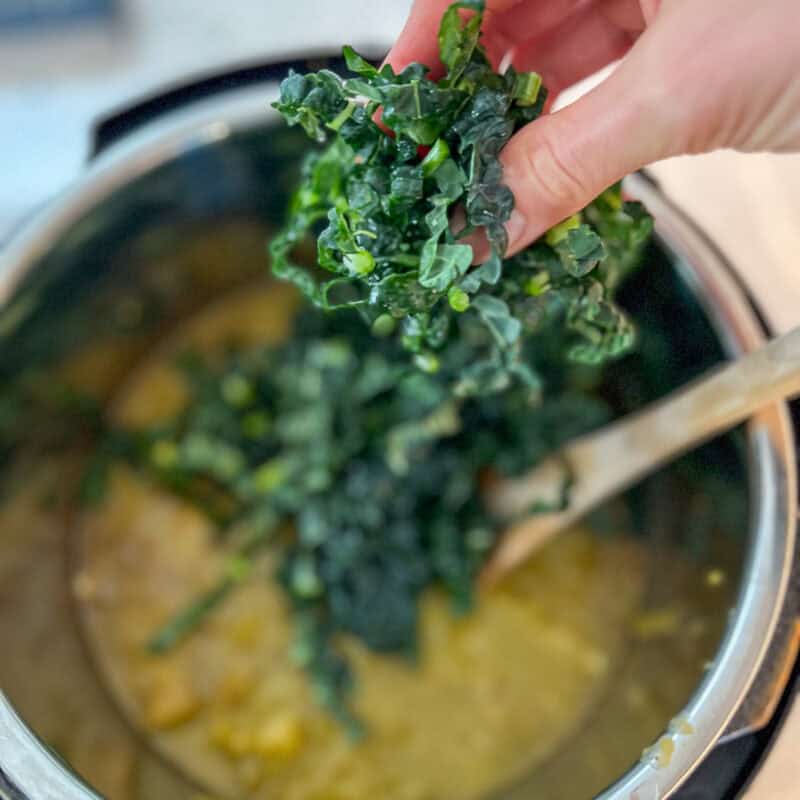 Split Pea and Kale Soup - Daniel's Plate